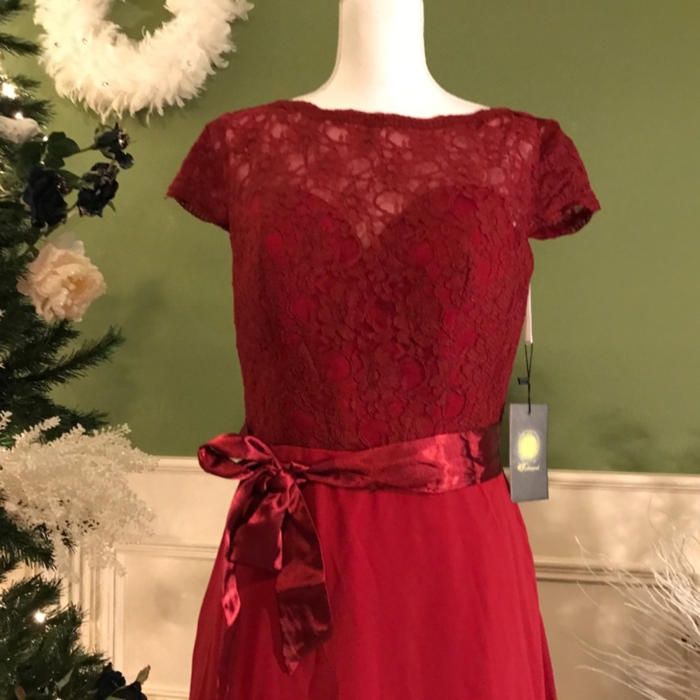 Formal evening bridesmaid prom dress - Picture 2 of 7